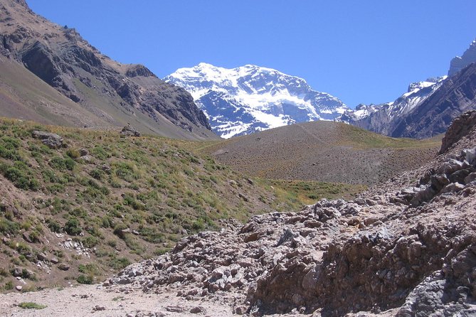 Andes Day Trip from Mendoza Including Aconcagua, Uspallata and Puente del Inca - Puente del Inca and its colored rock bridge