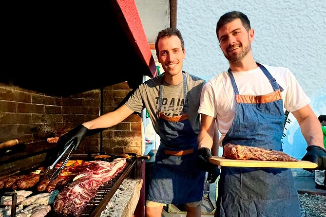 Argentine Barbecue Asado Dinner Experience with Live Music - A garden, courtyard, or rooftop-style home setting