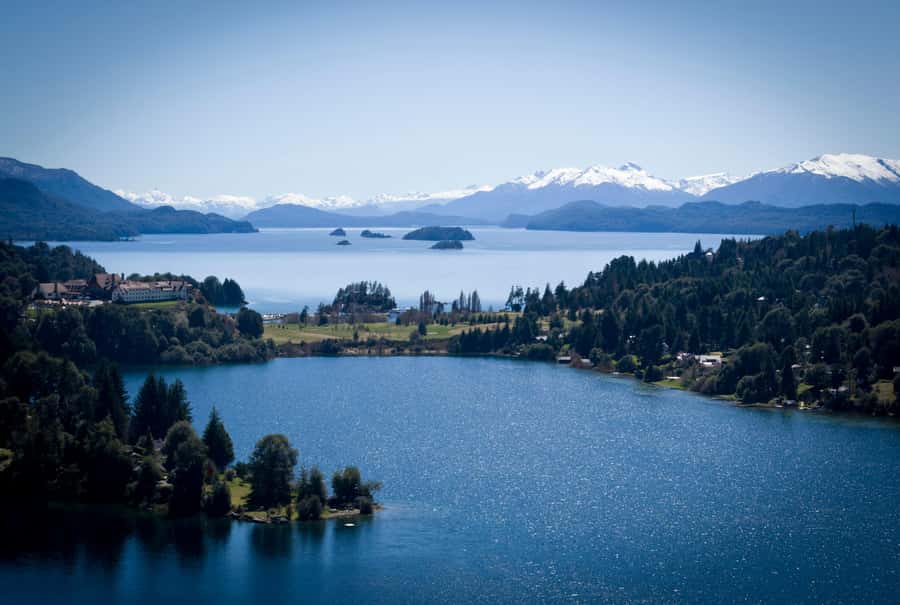 Bariloche: Circuito Chico and Campanario Hill - The ride from central Bariloche to the forest