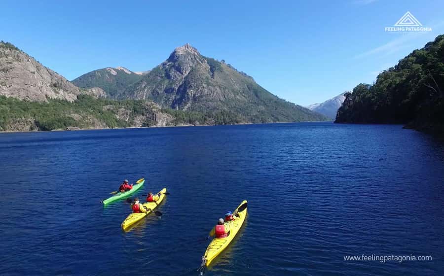 Bariloche: Half Day Kayak to Nahuel Huapi or Moreno Lakes - Moreno Lake route: sheltered paddling and Hotel Llao Llao views