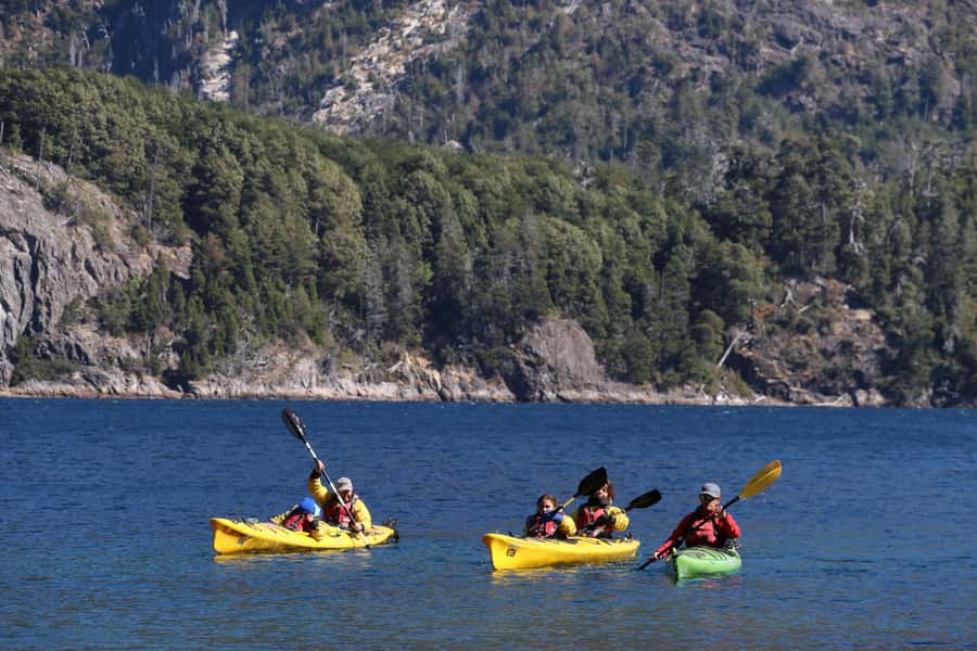 Bariloche: Half Day Kayak to Nahuel Huapi or Moreno Lakes - Getting ready with the right kayak gear