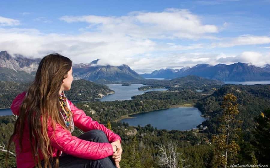 Bariloche "Small Circuit" with Chairlift Campanario Hill - The classic view of the Llao Llao Peninsula