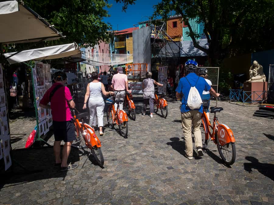 Buenos Aires Bike Tour: South or North Circuit - North Circuit: Recoleta, Evita, and Palermo’s parks