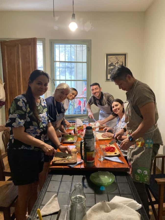 Buenos Aires: Empanadas and Alfajores Guided Cooking Class - Arriving at a San Telmo household
