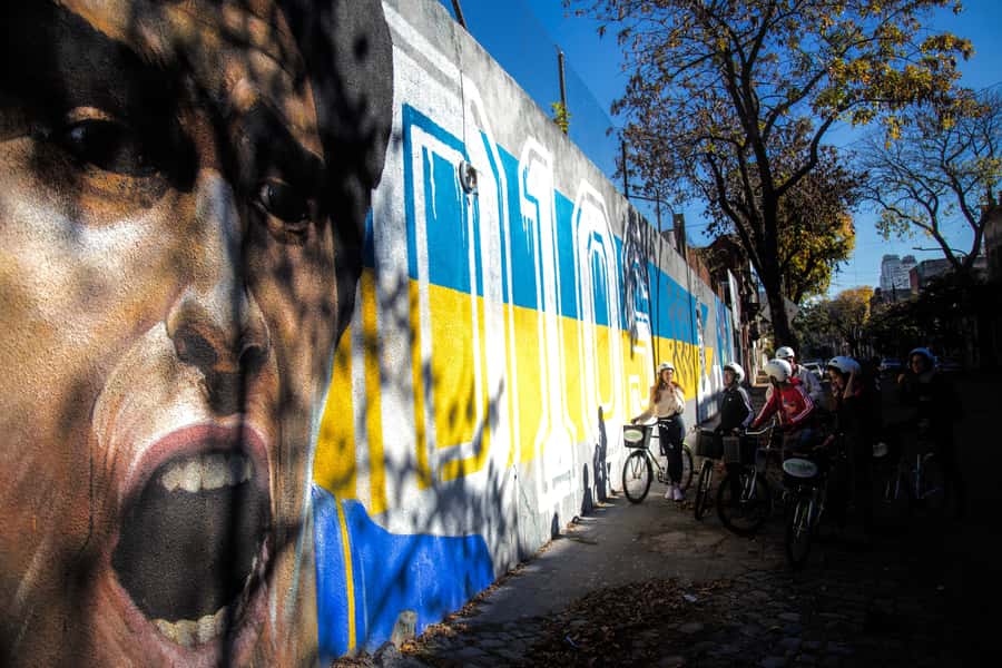 Buenos Aires: Full Day Bike Tour with Lunch - La Boca, La Bombonera, and colorful Caminito