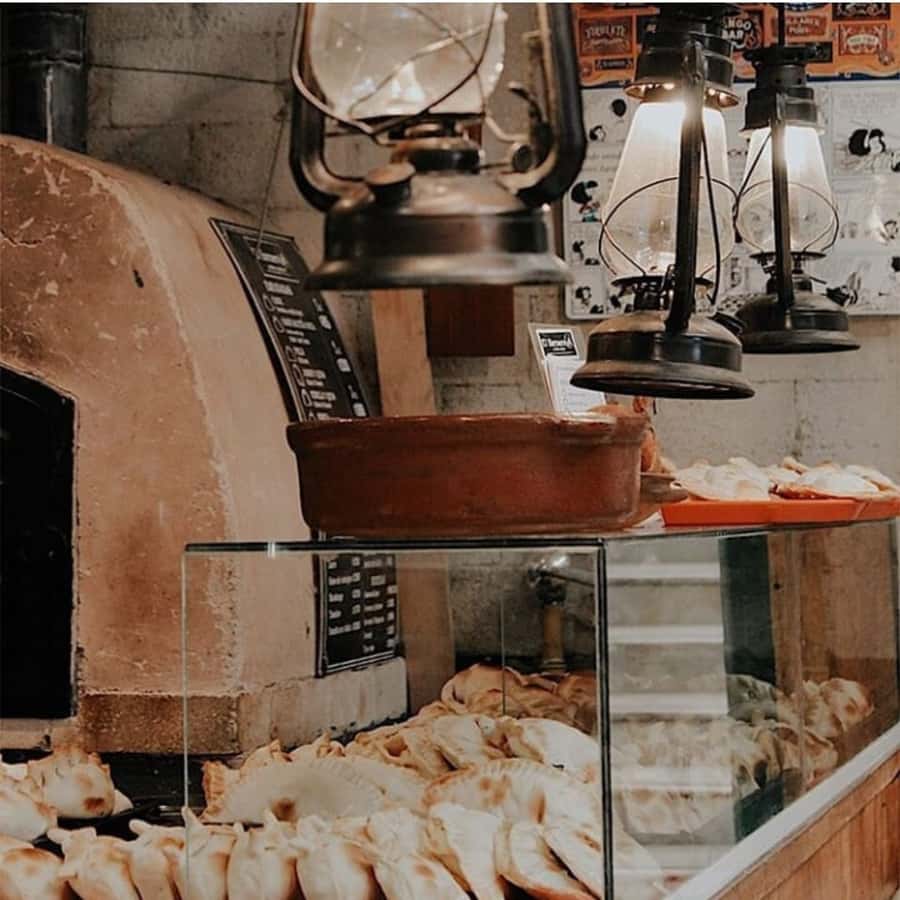 Buenos Aires Gastronomic Immersion Tour - Empanadas inside San Telmo Market