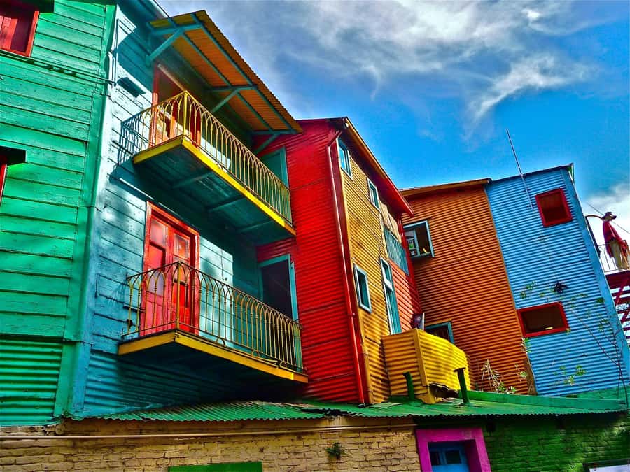 Buenos Aires: Half-Day City Tour and Boat Ride - Caminito and La Boca’s painted houses