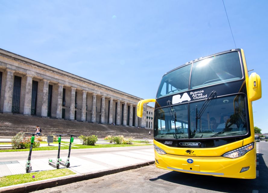 Buenos Aires Hop-On Hop-Off Bus and Exclusive Benefits - Recoleta, Palermo, and the Rose Garden