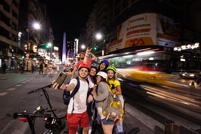 Buenos Aires Night Tour on Electric Scooter - Costanera Sur Ecological Reserve after dark