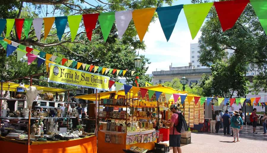 Buenos Aires: San Telmo and Market Guided Walking Tour - The Sunday fair and San Telmo’s public life