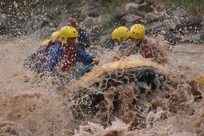 Cacheuta Hot Springs Park + Intermediate Rafting - Two short zip lines over the canyon