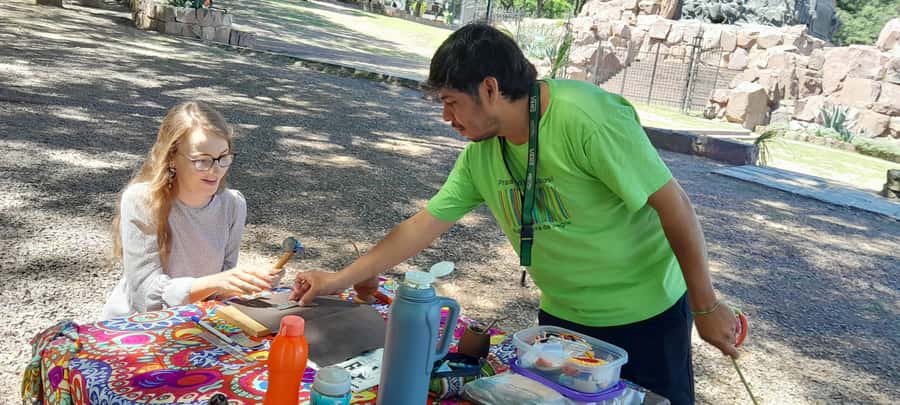 City of Salta: Alpaca and leather handicraft workshop in the open air! - Who will enjoy this Salta activity most
