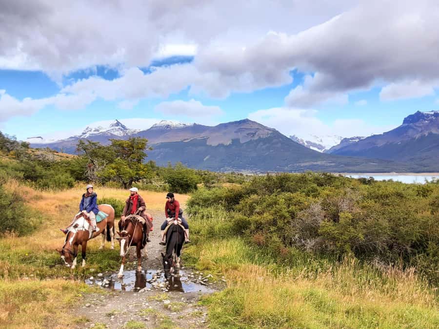 El Calafate: Nibepo Aike Ranch with Horseback Riding - The gravel road from El Calafate to Nibepo Aike