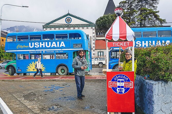Exploring Ushuaia: Double Decker Bus Tour - Pipo River and the road built by prisoners