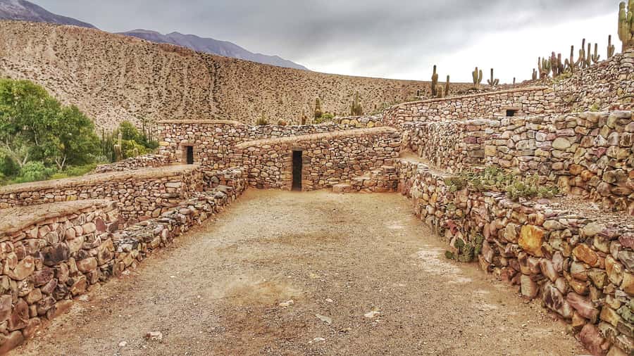 From Jujuy: Day Trip to Quebrada de Humahuaca - The Tropic of Cancer stop