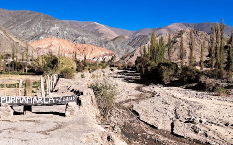 From Jujuy: Quebrada de Humahuaca, Purmamarca and Tilcara - Purmamarca and the Hill of Seven Colors
