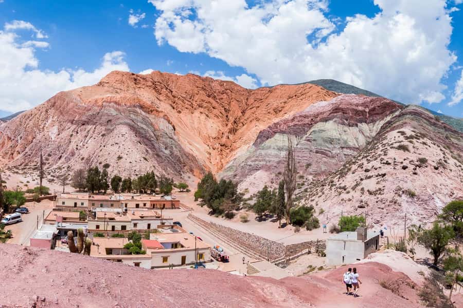 From Jujuy: Salinas Grandes, Purmamarca & Los Colorados Hike - The return to Purmamarca and the lunch break