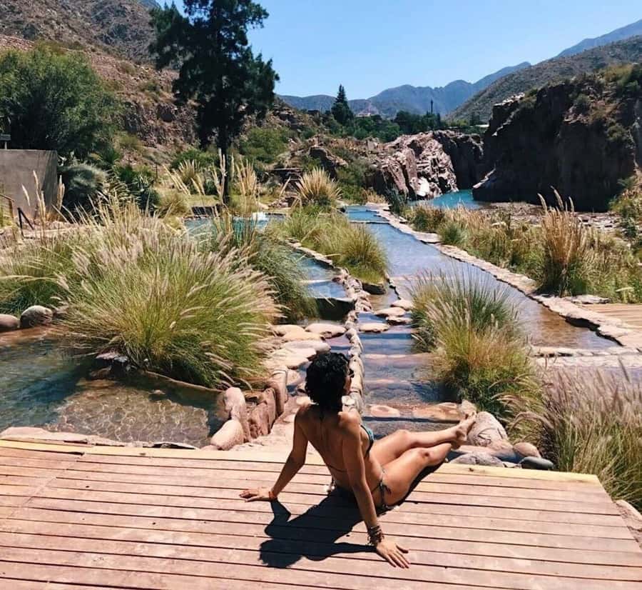From Mendoza: Premium Spa Day at the Cacheuta Hot Springs - A mountain spa day outside Mendoza
