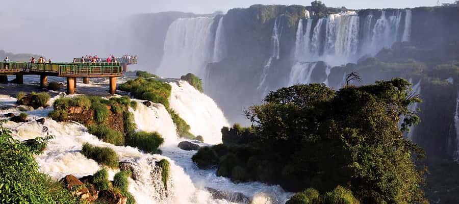 From Puerto Iguazu: Half-Day Brazilian Falls Excursion - The 8:30 to 9:30 AM hotel pickup
