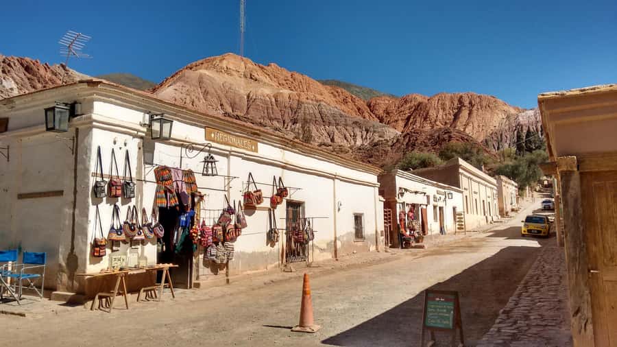 From Salta: Full-Day Trip to Salinas Grandes and Purmamarca - Purmamarca and the 7 Color Hill