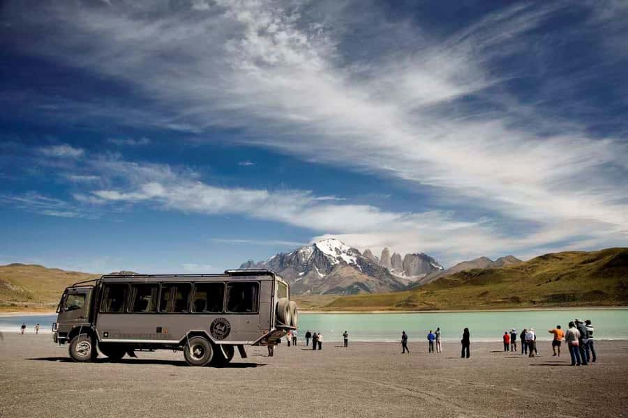 Full-day excursion to Torres del Paine National Park - Crossing into Chile at Cancha Carrera
