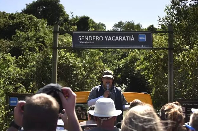 Full Day tour Argentinean Iguazú Falls with Jungle Adventure - Lunch, Clothing, and Coati Rules