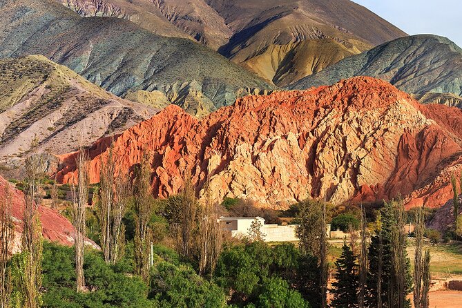 Full-Day Tour to Salinas Grandes and Purmamarca From Salta - Purmamarca and the morning view of Seven Colors