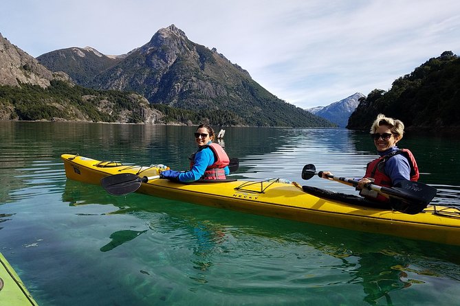 Half a day of kayaking on the Nahuel Huapi lake in private service - Mountains, Sentinel Island, and Brazo Tristeza