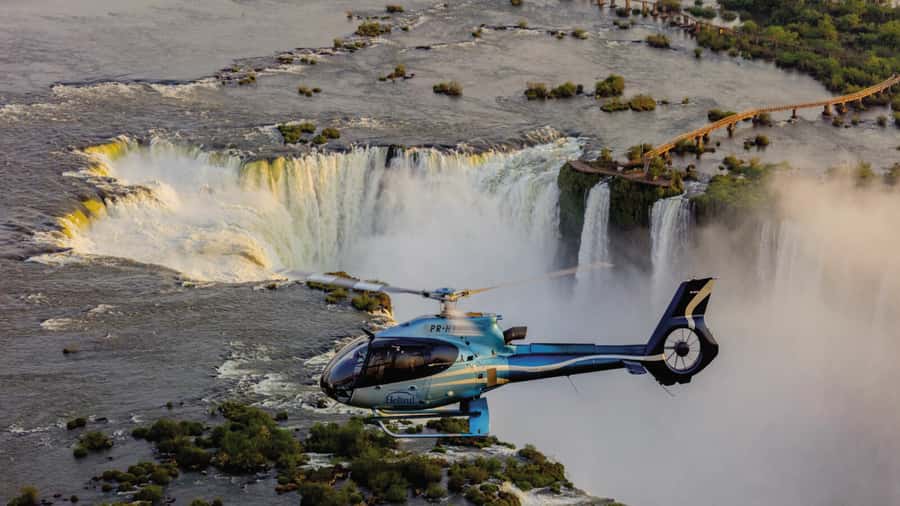 Helicopter Ride Over the Iguazu Falls - Admission Ticket - Why the top-down view is so powerful