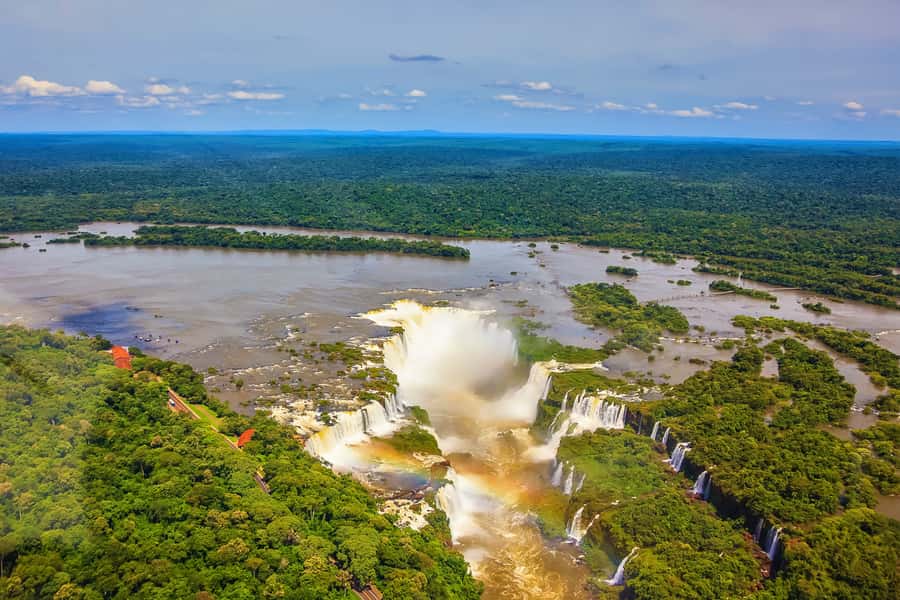 Helicopter Ride Over the Iguazu Falls - Admission Ticket - Arriving at Av. das Cataratas in Foz do Iguaçu