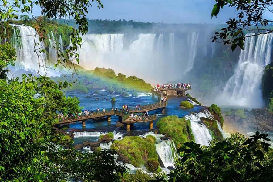 Iguazu Falls Argentinas Tour and Great Adventure Boat Tour - Hotel pickup on the Argentine side