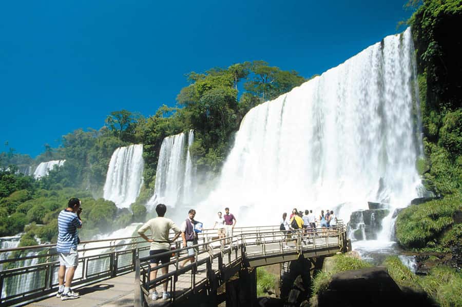 Iguazu in 2 Days: Argentina & Brazil Sides of Iguazu Falls - Brazil: the panorama from across the river
