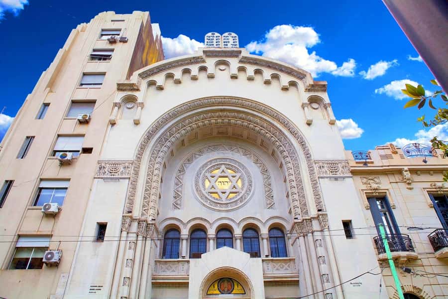 Jewish Sites Buenos Aires Private Walking and Car Tour - Templo Libertad and the first Jewish roots