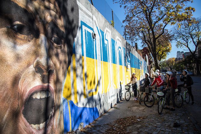 La Boca and City Center Bike Tour - Riding beside the Costanera Sur reserve