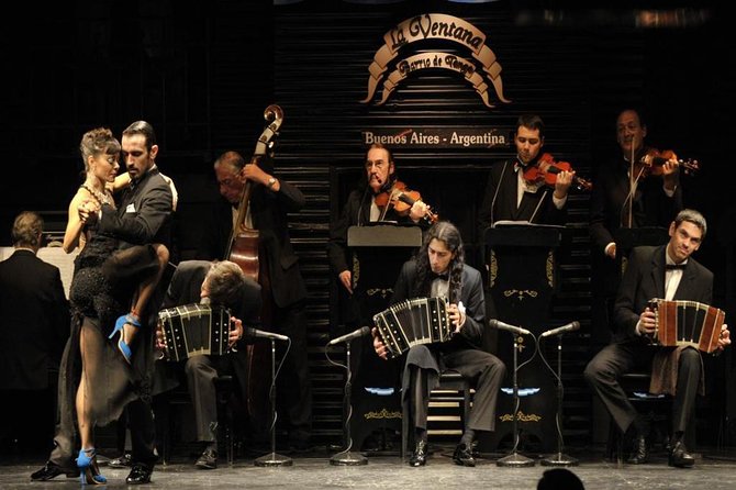 La Ventana Tango Show & Dinner with Optional Classic Bus Ride - Two Tango Orchestras Give the Show Musical Weight