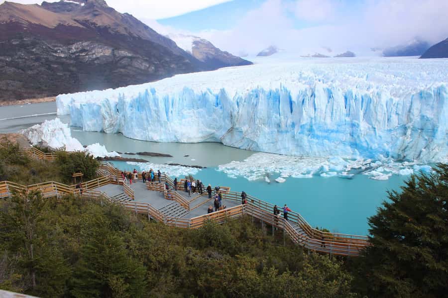 Los Glaciares National Park and Perito Moreno Glacier Tour - The morning drive along Route 11 and Lake Argentino