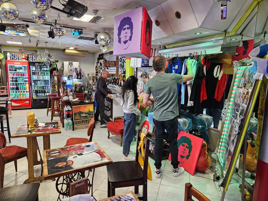 Maradona Tour: Murals, Chapel, Stadium, Museum, Casa D10S - Starting in Buenos Aires with private hotel pickup