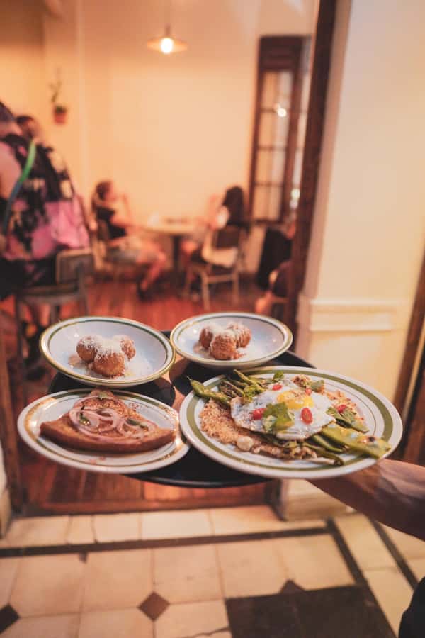 Mendoza Food Safari - 4 Top Restaurants in One Night - City squares, irrigation channels, and the walk between meals