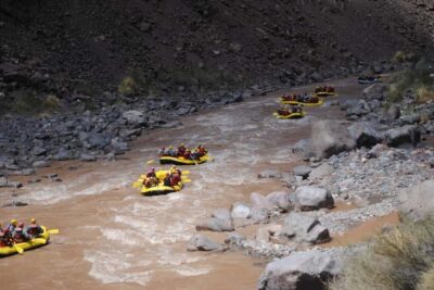 River Rafting & Canopy in the Andes Mountain Range
