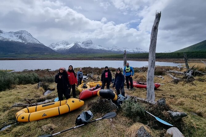 Packrafting experience along the Olivia River - One Hour Floating Down the Olivia River