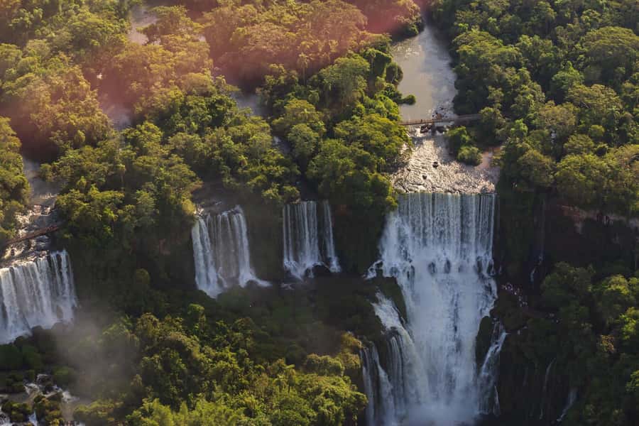 Puerto Iguazu: Iguazu Falls Boat Tour and Gran Aventura - The train and the 1-kilometer path to Devil’s Throat