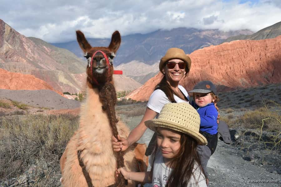 Purmamarca: Hiking with Llamas through multicolored mountains - A gentle walk through Purmamarca’s colored hills