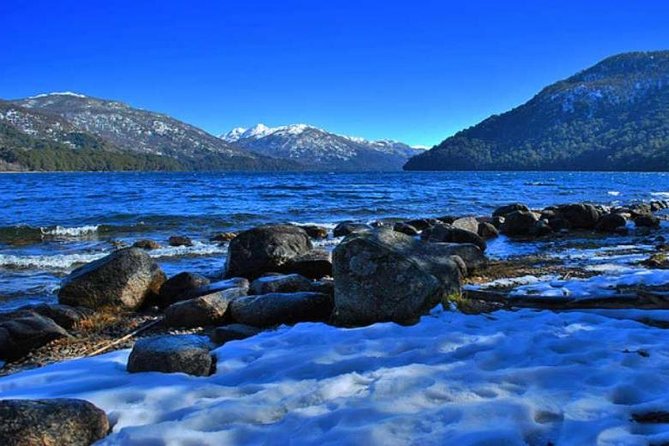 Road of the Seven Lakes from San Martin de los Andes - Correntoso Lake and the Quintupurai community