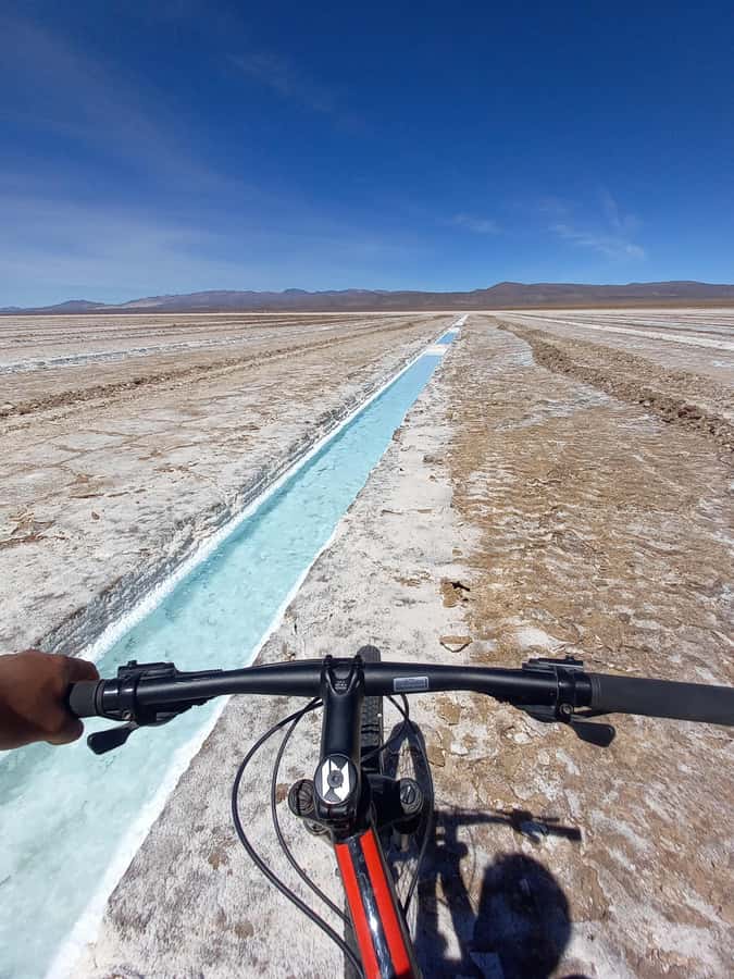 Salinas grandes by bike with lunch - What the $84 price covers