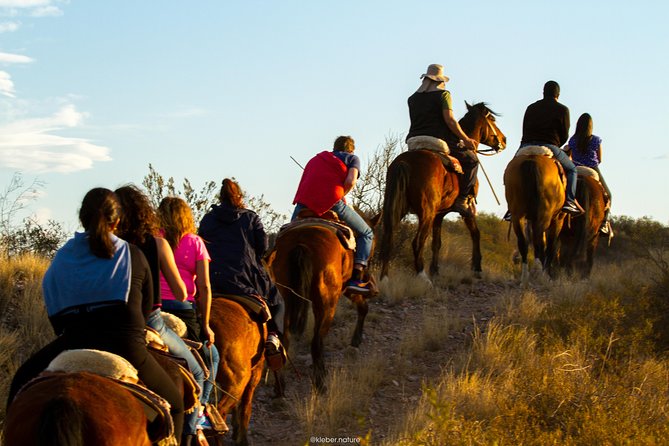 Sunset Horseback Riding - Returning to an Argentine asado