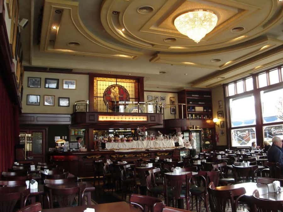Tango Show at Café de los Angelitos - Six dance couples, two singers, and five live musicians