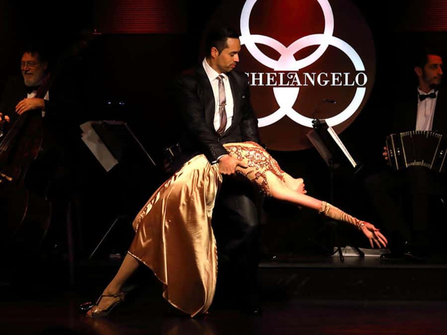 Tango Show at: MichelAngelo - The musicians give the show its backbone