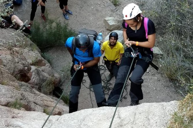 Trekking + Rapeles + Terma de Cacheuta ("Thermal Water Park") - From Mendoza City to the Cacheuta Mountains