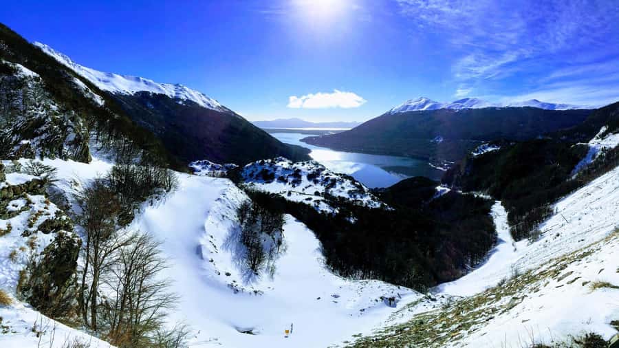 Ushuaia 4WD Off-Road Adventure: Hidden Lakes & Argentine BBQ - Garibaldi Pass and the first view of the lakes