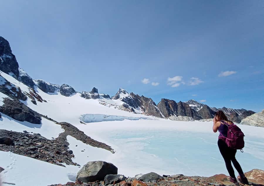 Ushuaia: Ojo del Albino - Full day trekking - The first miles through forest and peat bogs